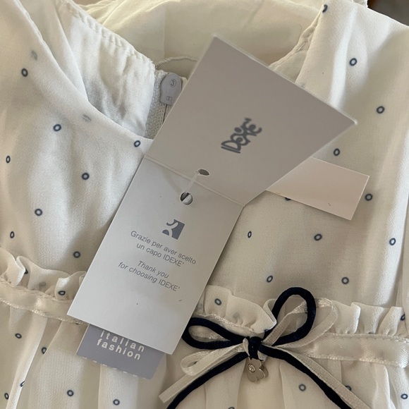 [NEW] Blue & White Baby Dress - Picture 7 of 7